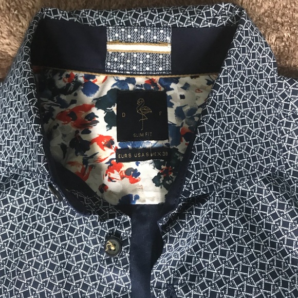 Denim & Flower Ricky Singh Short Sleeve Button Up - Picture 2 of 3